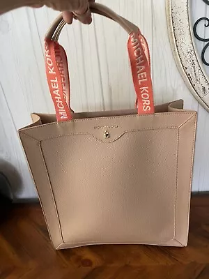 Michael Kors Large Tote Blush Pink Tote  Pink Gold Limited Edition • $35