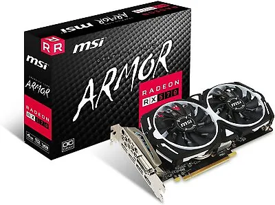 L@@K MSI Radeon Armor RX 570 4GB GDDR5  BOX ONLY NO GRAPHICS CARD BOX ONLY  • $12