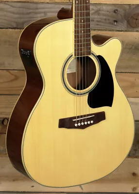 Ibanez PC15ECE Acoustic/Electric Guitar Natural • $249.99