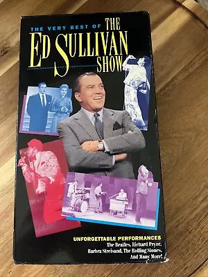 Very Best Of The Ed Sullivan Show The - Unforgettable Performances (VHS 1992) • $6