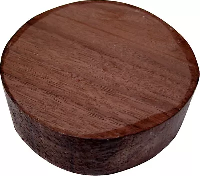 Black Walnut Bowl Blank 4'' X 2'' For Woodturning • £8.54