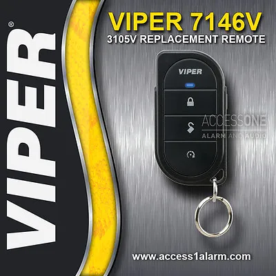 Viper 7146V New 4-Button Replacement Remote Control For 3105V Security System • $50.99