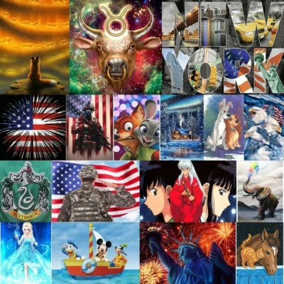 $12.99 • Buy Discount Hot New Sale Diamond Painting Cross Stitch Kits Home Art DIY Souvenir