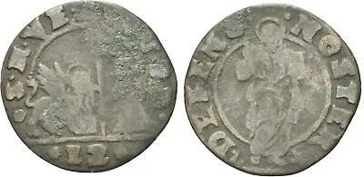 1618-1623 ITALY VENICE Soldo 12 Bagattini SAINT MARK/Doge And Lion • $19.99