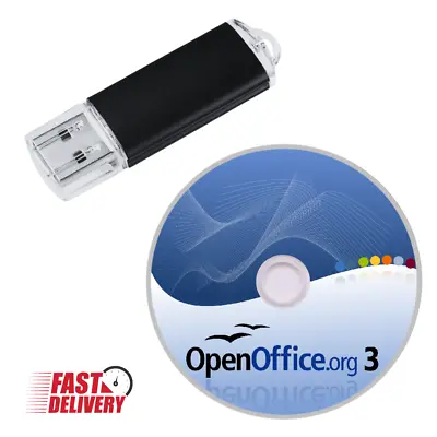 OpenOffice Office Suite Word Processor Spreadsheet Database • £5.99