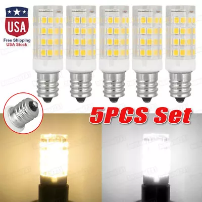 5X Warm/Cool White E12 LED Corn Bulb Light Candelabra Ceiling Fan Lamp Daylight • $10.99