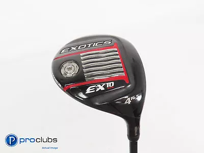 Tour Edge Exotics EX10 16.5* 4 Wood - Accra FX2 160 M4 Stiff Flex 282731 • $63.99