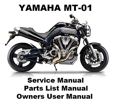 YAMAHA MT-01 Service Repair Workshop Parts List Owners Manual PDF Files XV1700 • $10.36