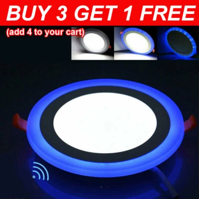 £7.58 • Buy LED Ceiling Lights Panel Down Light Round Kitchen Bathroom Living Room Wall Lamp