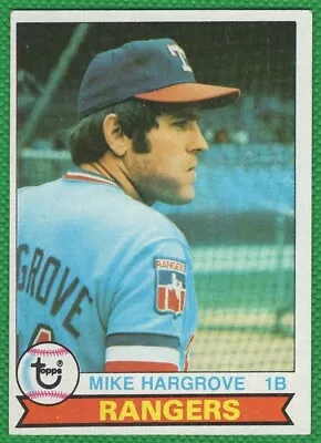 Mike Hargrove - 1979 Topps #591 - Texas Rangers Baseball Card • $1.25