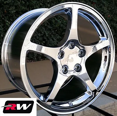 17 X8.5  18 X9.5  Inch Wheels For Chevy Corvette C4 1988-1996 Chrome C5 Y2K Rims • $1698.61