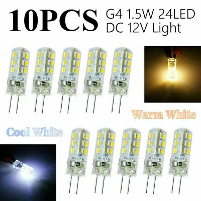 £5.33 • Buy 10pcs G4 LED Bulbs Capsule Replace Halogen Bulb SMD Corn Light Bulb DC 12V UK