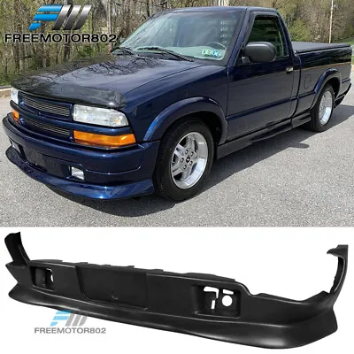 Fit 98-04 Chevy S10 Sonoma Extreme Style PU Front Bumper Lip Spoiler Body Kit • $289.99