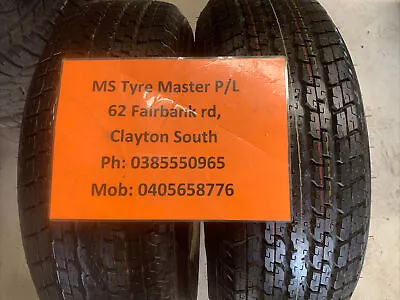 2 X 245 70 16 Bridgestone Dueler % 99.99 Tread.Fitting.AvailableFreight • $250