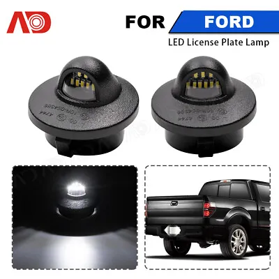 2pcs Rear Bumper License Plate SMD LED Light White Lamp For Ford F150 F250 F350 • $12.95