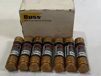 New Fusetron Dual-element Fuses (lot Of 7) Frn-r-60 60 Amp 250v Class Rk5 • $30