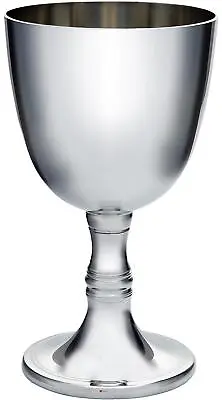 Pewter White Wine Goblet 300ml Bright Polished Finish Perfect For Engraving • $107.96