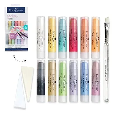 Gelatos Pastels Color Set 12 Pastel Colors - Multi-Purpose Art Medium • $26.02