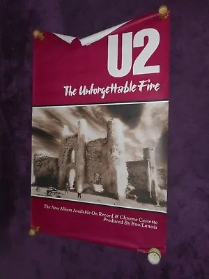 Massive Unforgettable Fire U2 Poster 101.25 X 152cm • £39.99