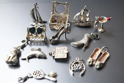 £27.99 • Buy Silver Charms 925,  Many Designs To Choose Inc Thomas Sabo Vintage