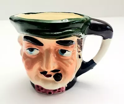 Vtg Japan Mini Toby Style Character Mug Man With Cigar Mustache Good Condition  • $15