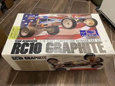 Vintage Team Associated RC10 6030 Graphite Kit - Cadillac USA 🇺🇸 • $3848.46