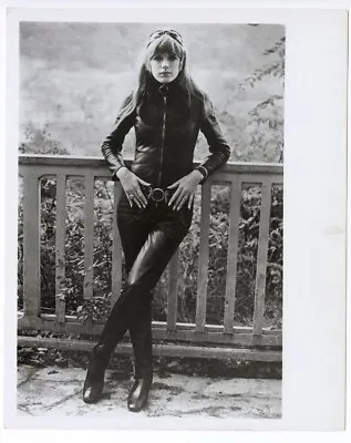 Marianne Faithfull The Girl On A Motorcycle Cool Leather Pants Original Photo  • $39.99