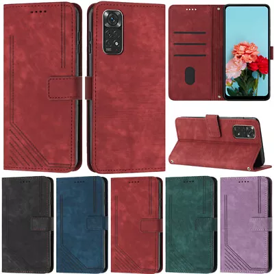 Matte Wallet Leather Flip Case For Xiaomi Redmi 10A 10C A1 A2+ 9A 9C Note 12 11s • $15.83