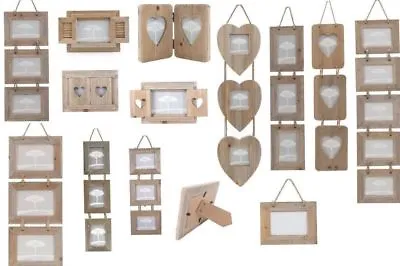 Driftwood / Natural Wooden Wood Photo Frames Authentic Rustic Shabby Chic Design • £12.85