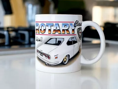 MAZDA  RX2  COUPE  ROTARY    QUALITY 11oz    MUG  (9  CAR COLOURS)   • $15