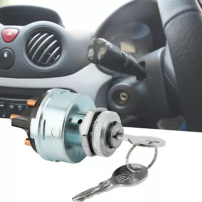 For Car Agricultural Trailer Forklift Tractor ACC BAT Ignition Switch With Key • $15.61