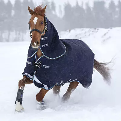 Horseware Rambo Duo Turnout Rug Bundle Navy/Sky Blue • £455.95