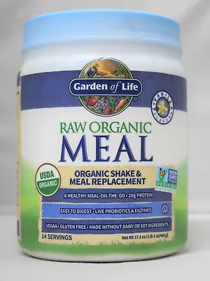 $32.26 • Buy Garden Of Life RAW Meal Shake Vanilla 17.1 Oz Vegan Protein Meal Replacement