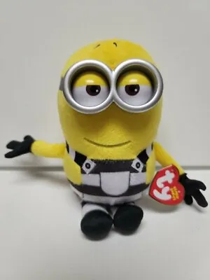 Ty Beanie Babies Despicable Me3- Tom Prison Minion In -6 15cm New- MWMT • $12.99