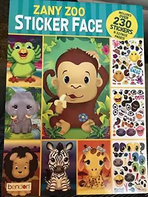 ZANY ZOO STICKER FACE - Paperback - GOOD • $13.89