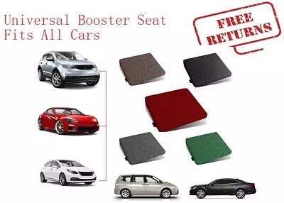 Adult Car Booster Seat Cushion Driver Posture Height Boost Memory Foam Pad • £9.45