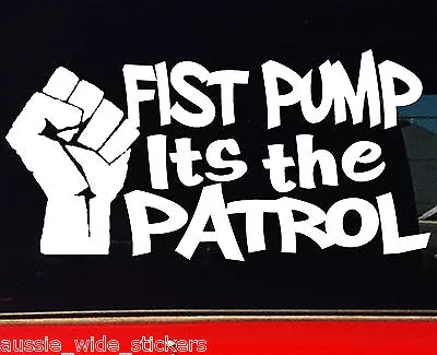 $6.90 • Buy PATROL Stickers Accessories Gu Gq 4x4 Ute FIST PUMP 200mm