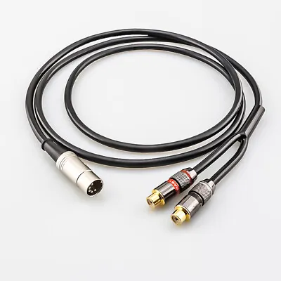 5-Pin Din Male To 2-RCA Female Jumper Cable For BO Naim Quad Systems • £16.20