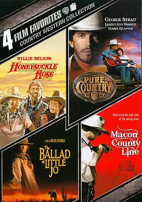 Country Western 4 Film Favorites Macon County Line Honeysuckle NEW Factory Seald • $24.95