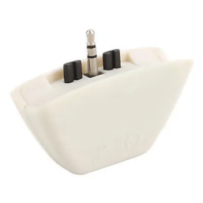 3.5mmJack Mic Headset Earphone Converter Adapter For Xbox 360 Headphone White_$b • $5.44