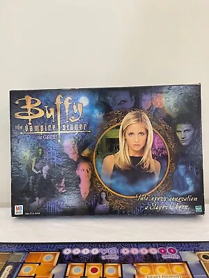 Vintage 2000 Buffy The Vampire Slayer Board Game Milton Bradley Hasbro Angel Wil • $34.19