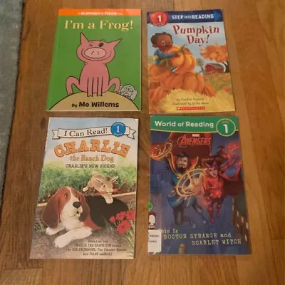 Easy Reader Level 1 Book Lot Mo Willems Dr Strange Ranch Dog • $6