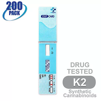 Mintegrity[200pk]Synthetic Cannabinoids(K2) Dip Card Urine Drug Test #MI-WDOA-K2 • $447.99