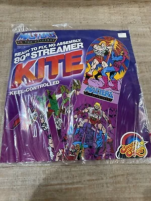  Masters Of The Universe - 1985 He-Man 80  Streamer Kite - Rare - Never Opened • $45