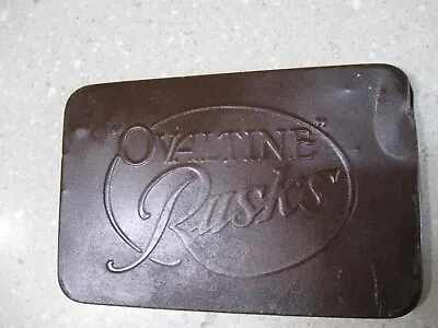 Antique / Vintage Ovaltine Rusks Tin   Very Collectible  • $12