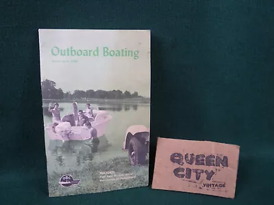 Vintage Outboard Boating Club Magazine March 1960 Cincinnati/New Richmond Ohio • $7
