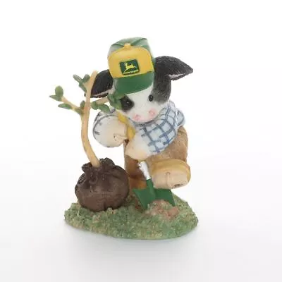 Marys Moo Moos Vintage Cow Spring Figurine A New Home With Room To Grow #787078 • $18.74