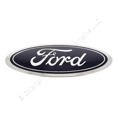 $22.79 • Buy 9.5  OEM Blue Chrome Nameplate Emblem Front Grille 8B262-AA For Ford 04-14 F150