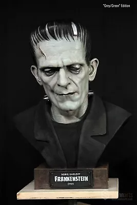 FRANKENSTEIN 1931 Bust - PRO PAINTED - Boris Karloff • $450