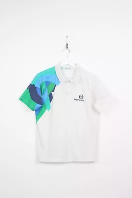 Sergio Tacchini Vintage Bruguera 1991 Montecarlo Final Tennis Polo Shirt:medium • $94.74